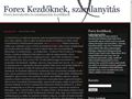 http://forexszamlanyitas.blog.hu ismertető oldala